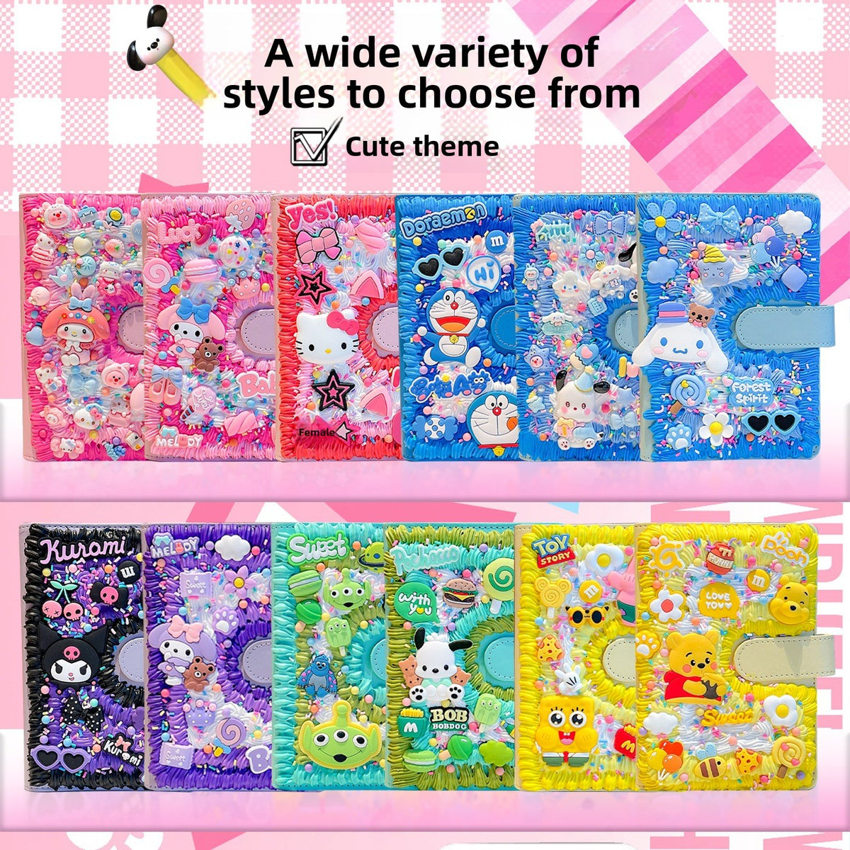 Decoden DIY Notebook Cover Kit