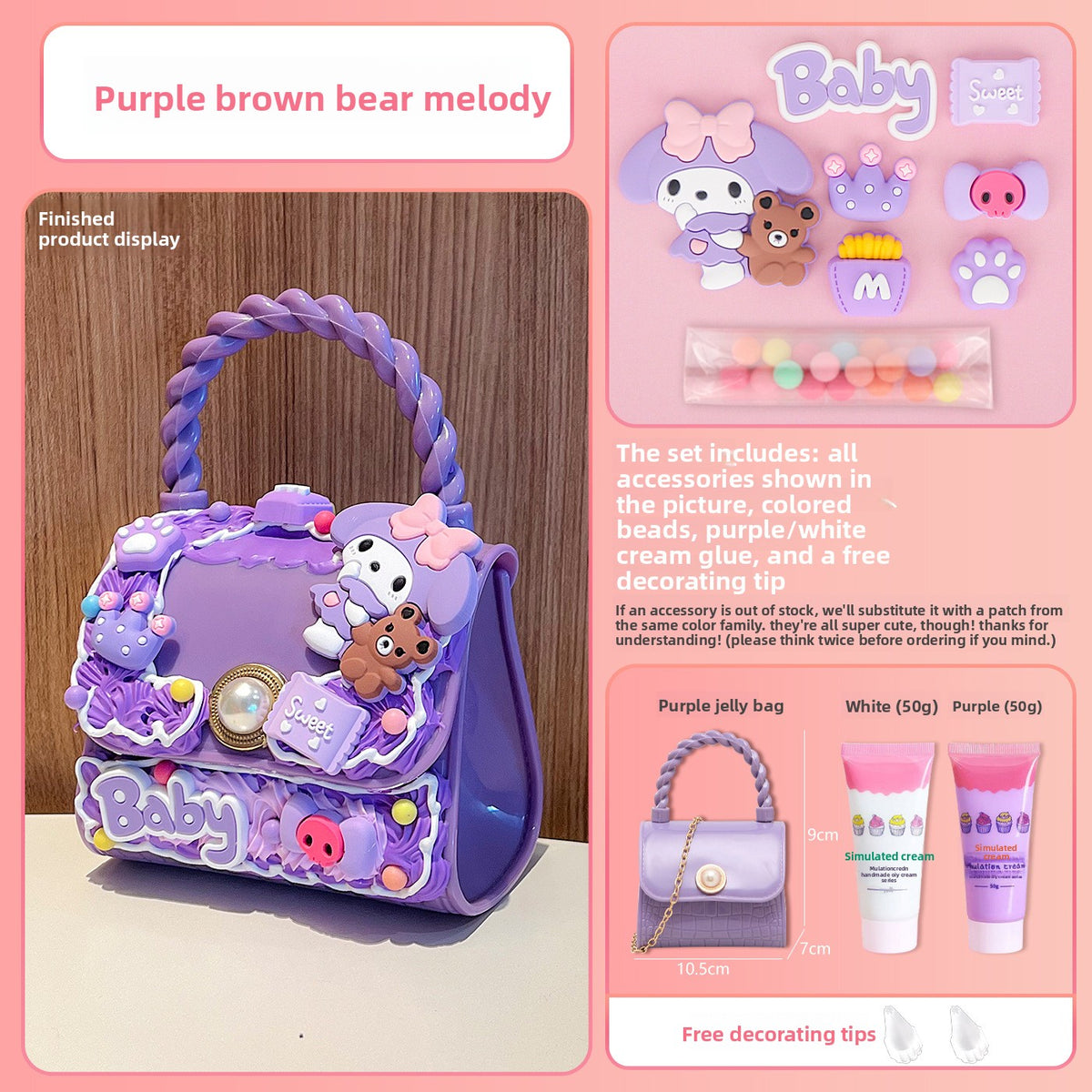 Decoden DIY Crossbody Bag  Kit