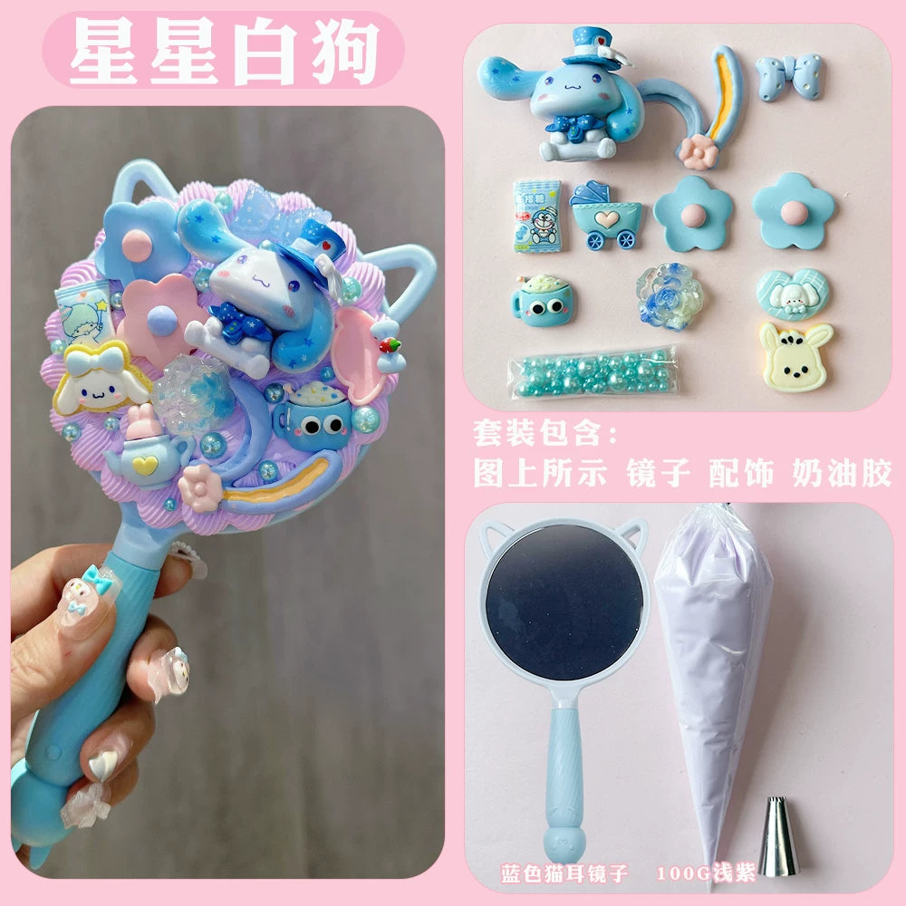 Cartoon Decoden DIY Mirror Kit