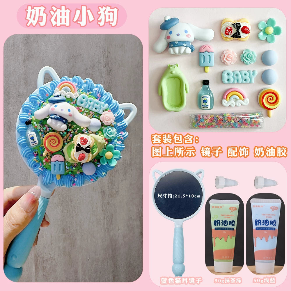 Cartoon Decoden DIY Mirror Kit