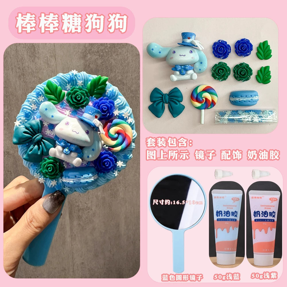 Cartoon Decoden DIY Mirror Kit