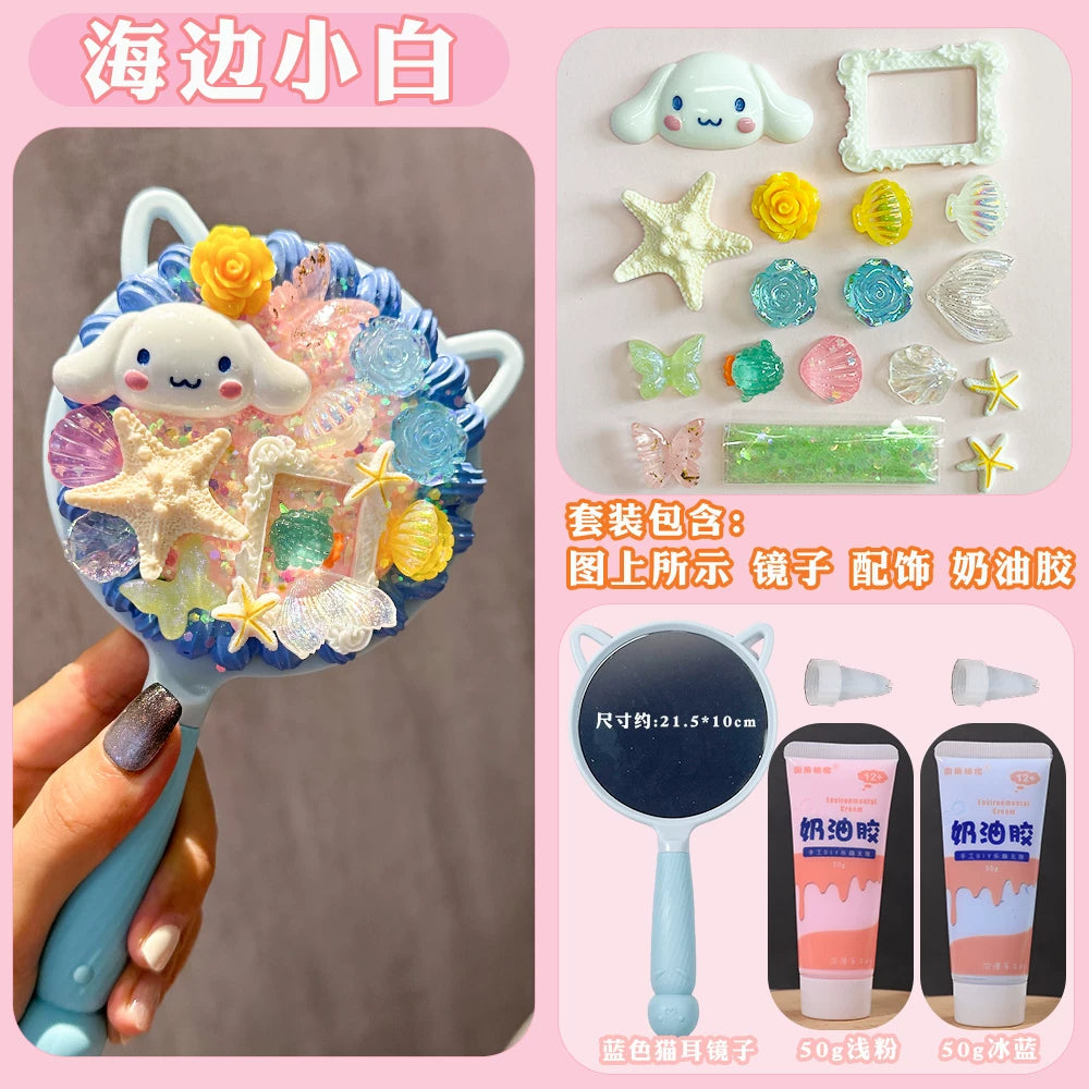 Cartoon Decoden DIY Mirror Kit