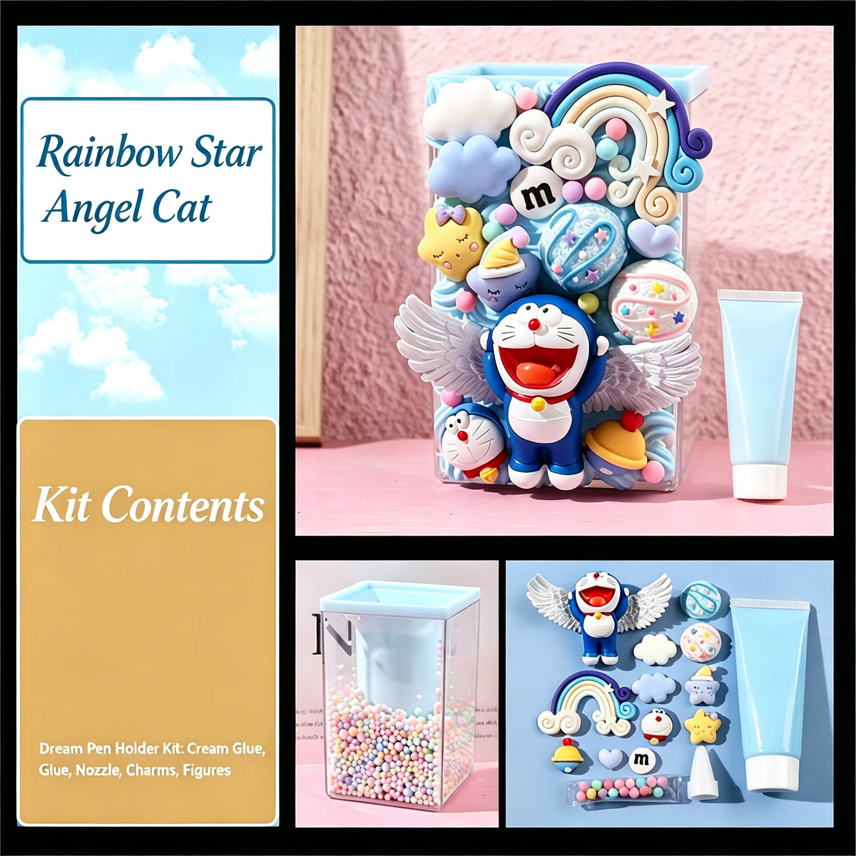 DIY Cute Pen Holder DIY Kit