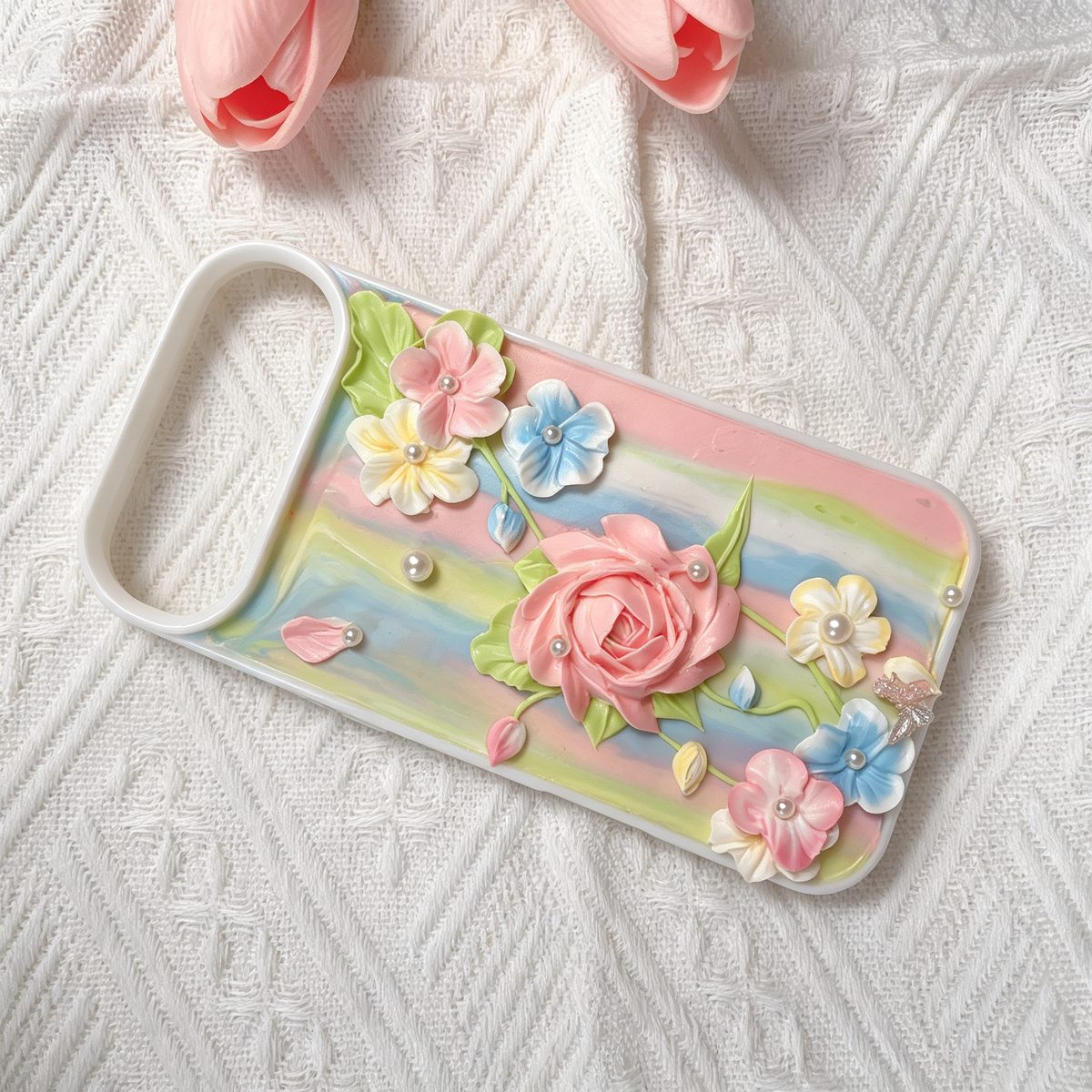 Flower-bud decoden Phone case