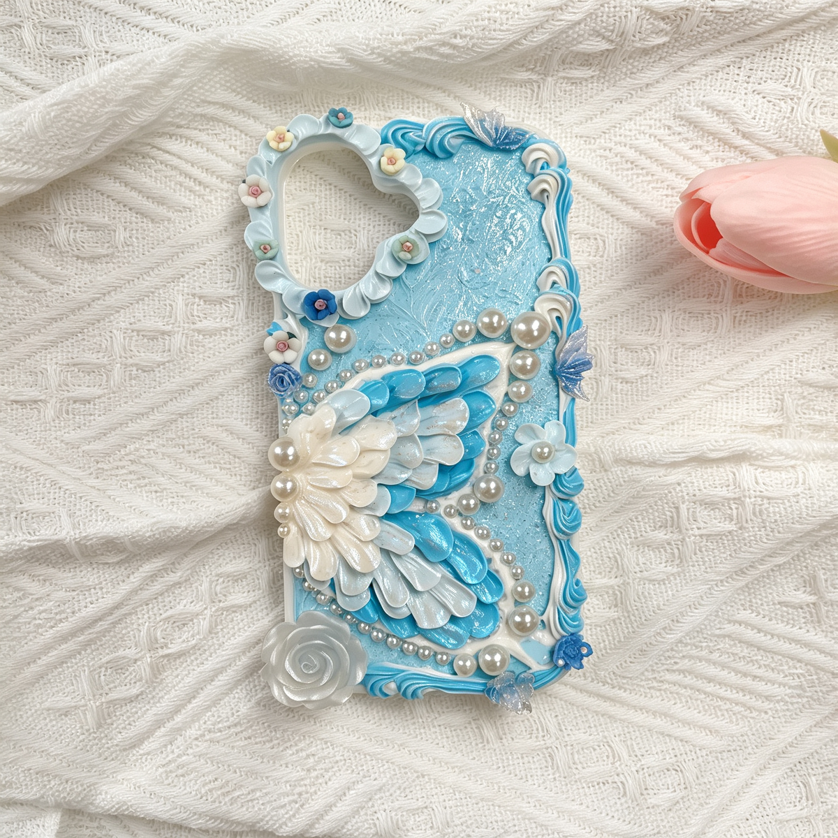 Flower-butterfly decoden Phone case