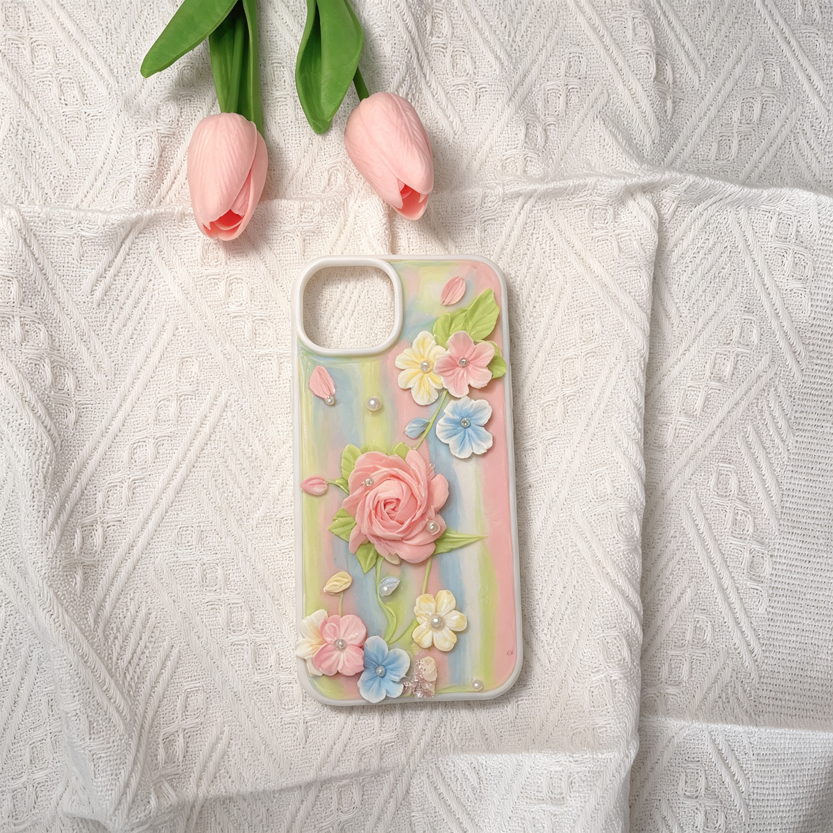 Flower-bud decoden Phone case