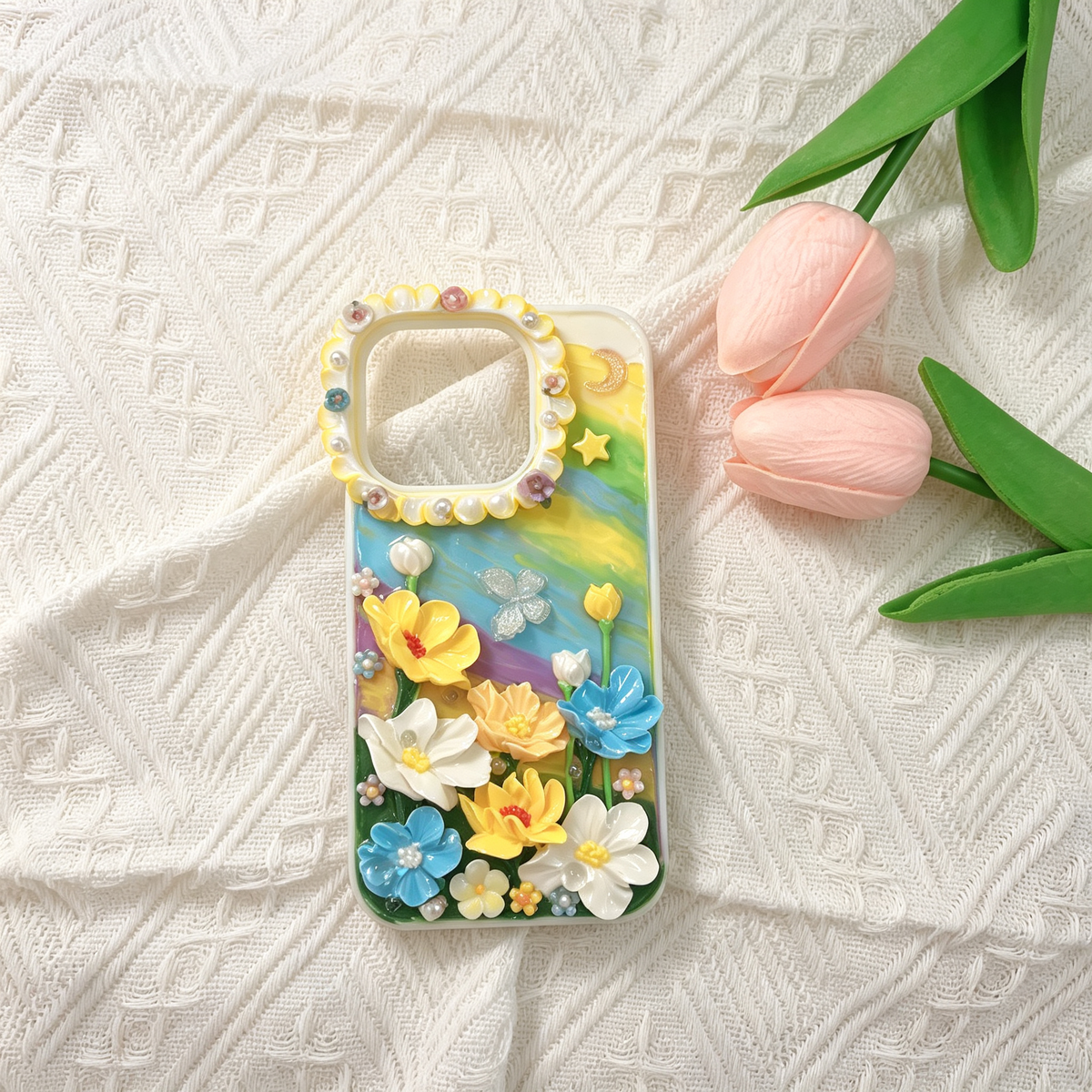 Flower-lotus flower decoden phone case