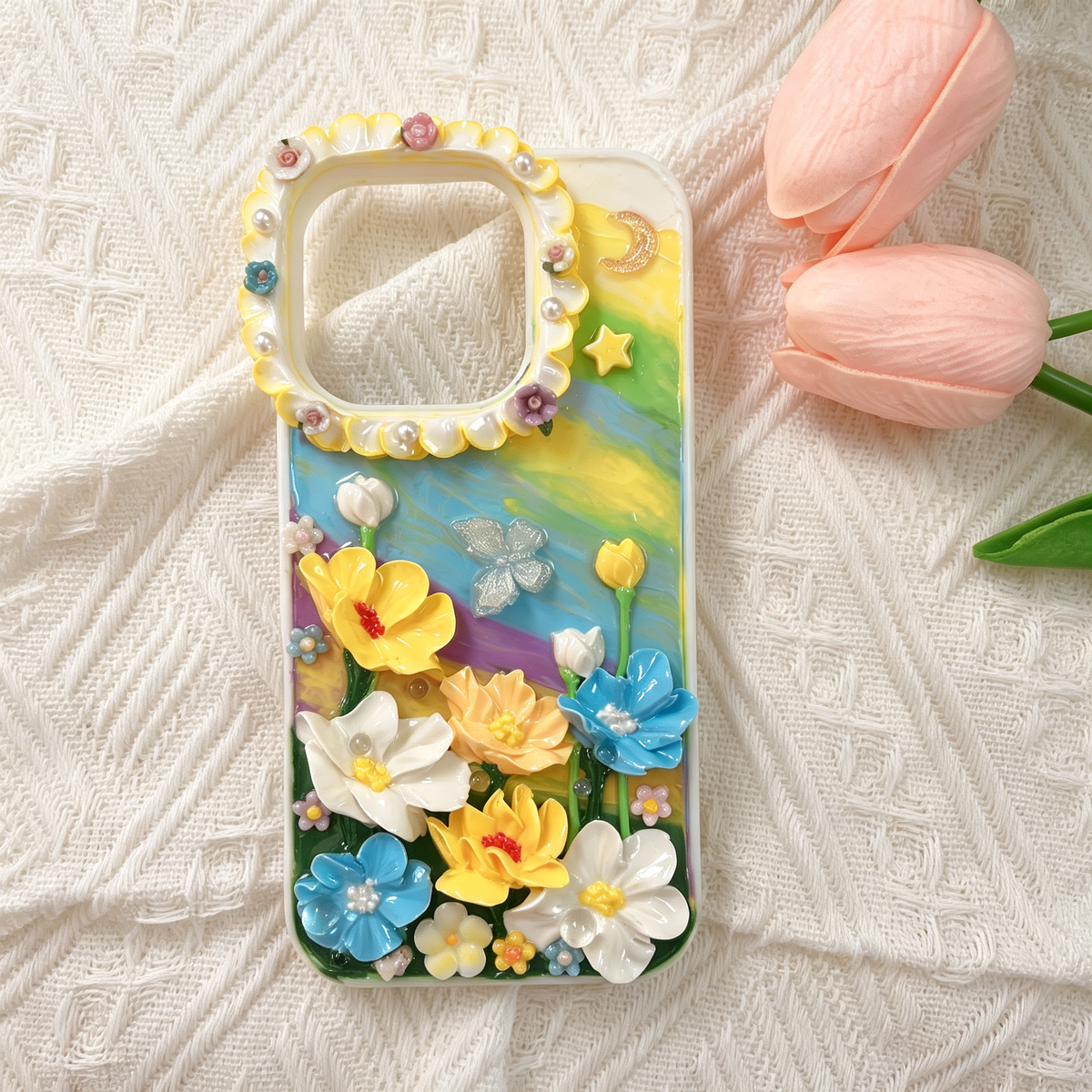 Flower-lotus flower decoden phone case