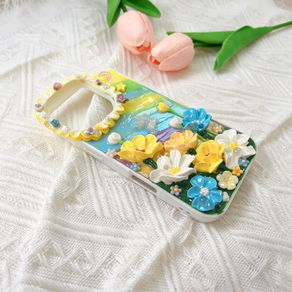 Flower-lotus flower decoden phone case