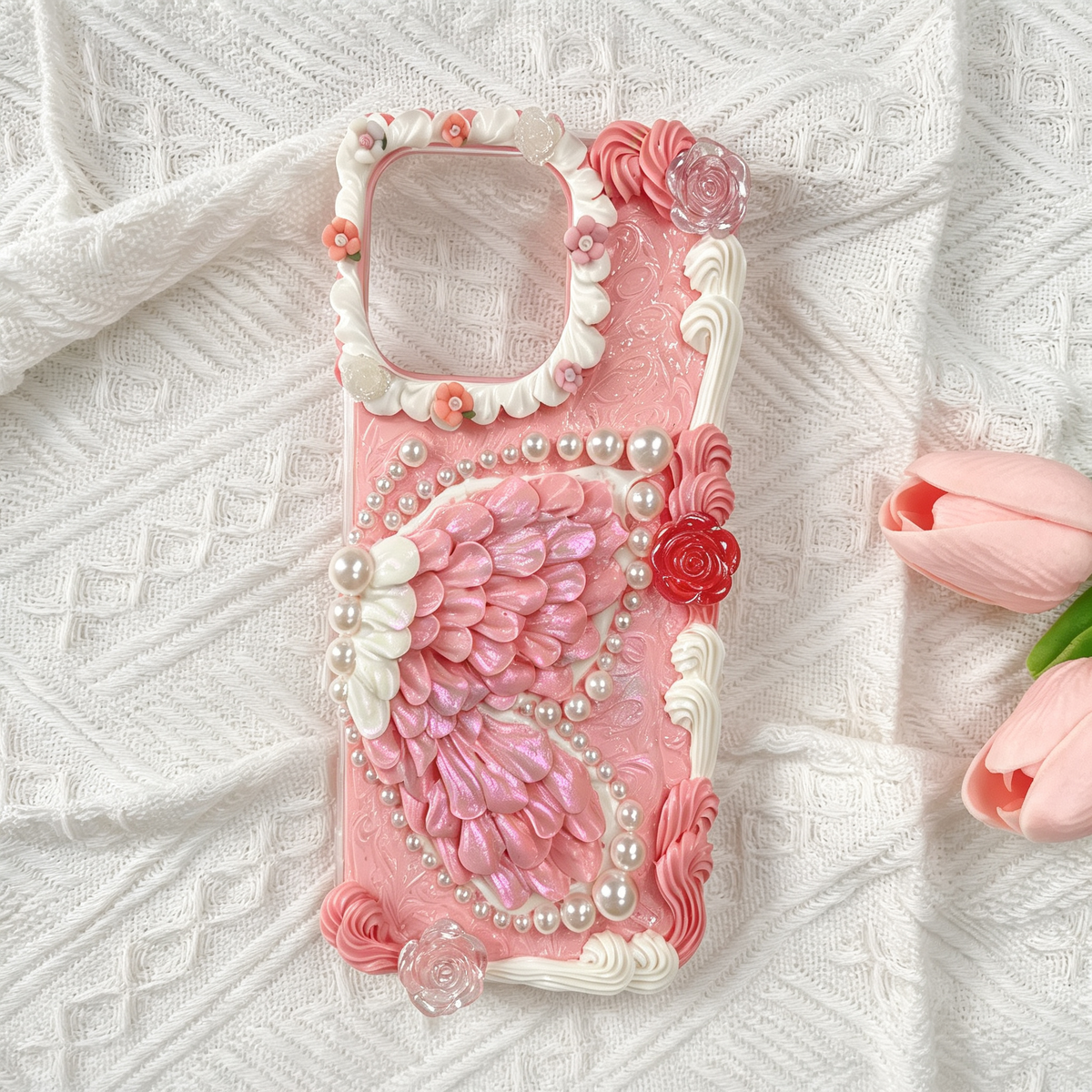 Flower-butterfly decoden Phone case