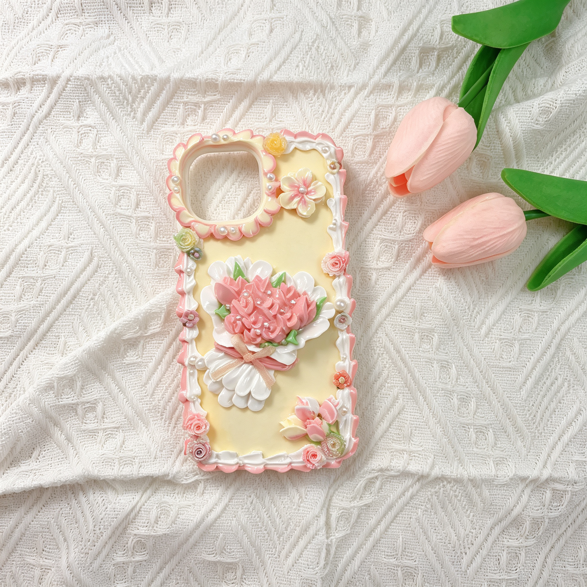 Flower wedding bouquet decoden Phone case