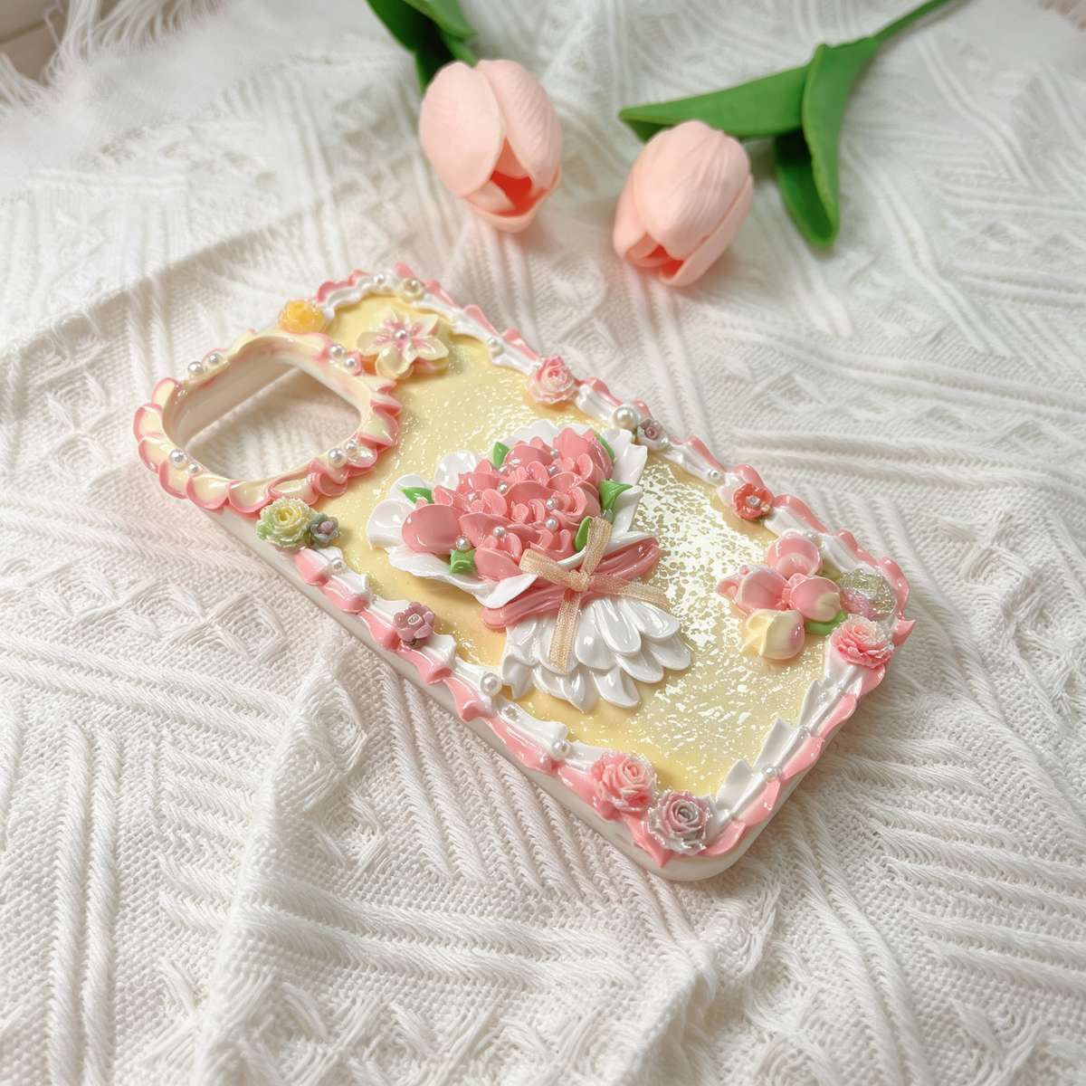 Flower wedding bouquet decoden Phone case