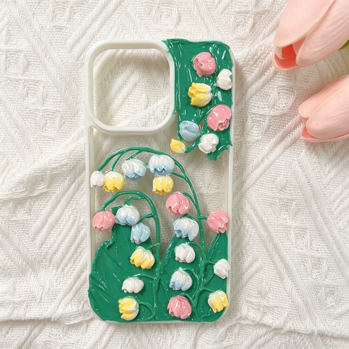 Flower - lily of the valley decoden phone case
