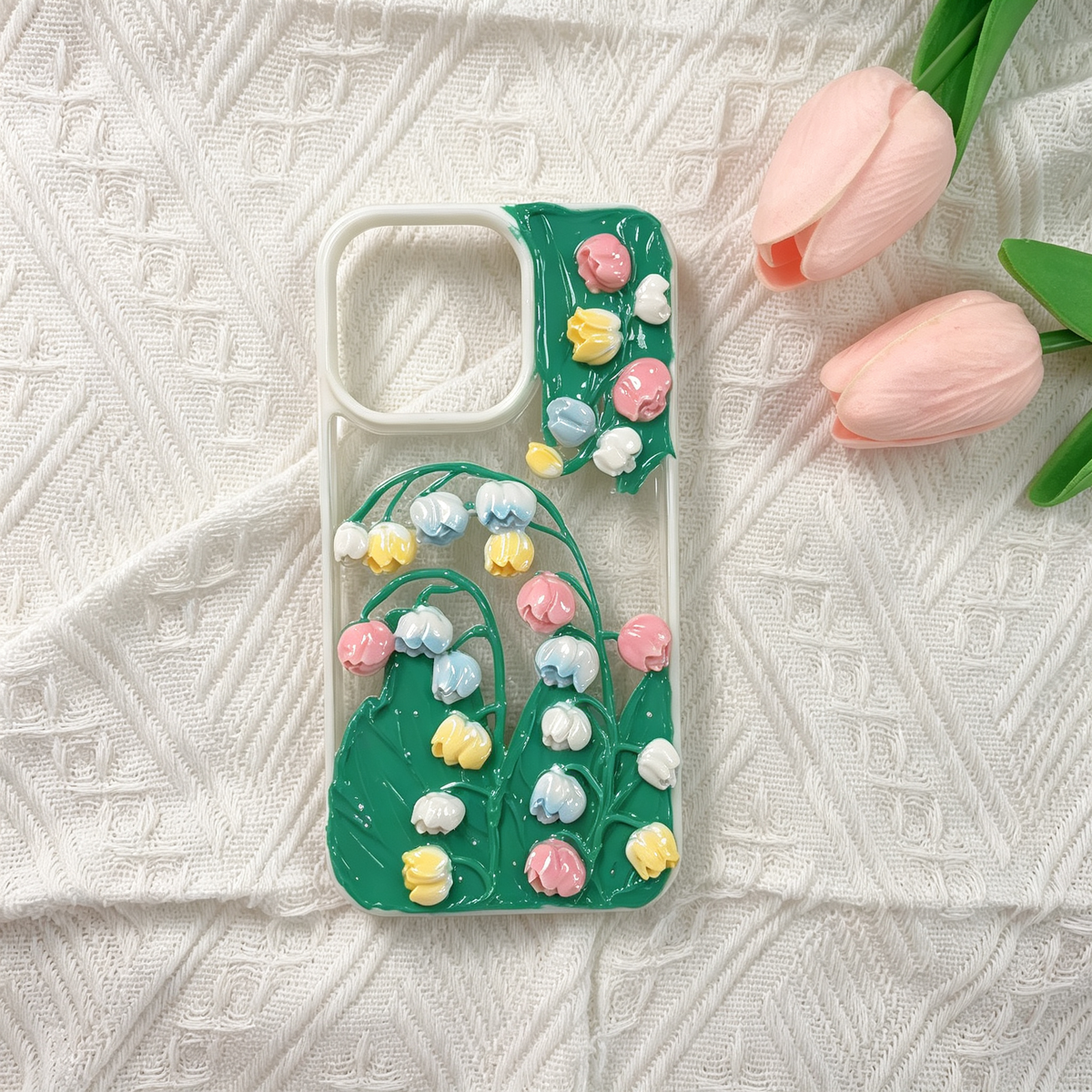 Flower - lily of the valley decoden phone case