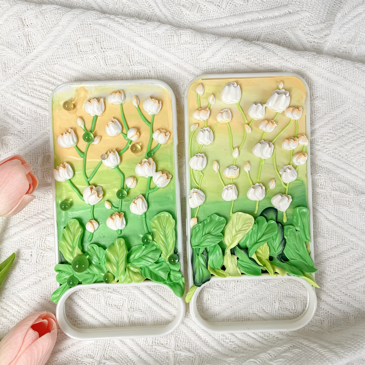 Flower - lily of the valley decoden phone case