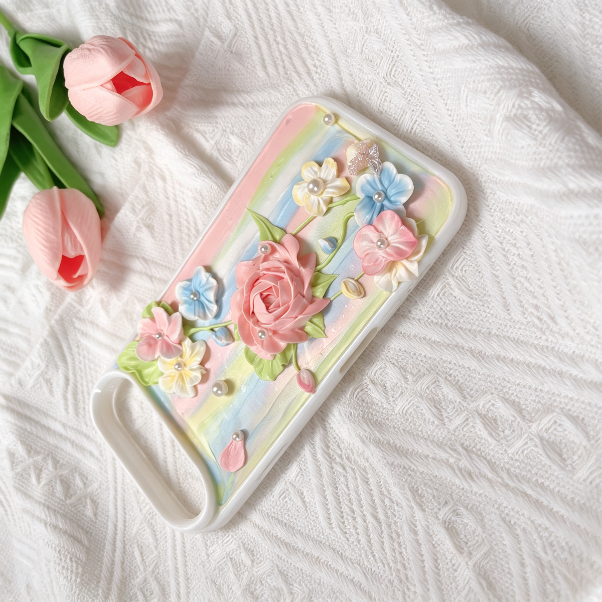 Flower-bud decoden Phone case