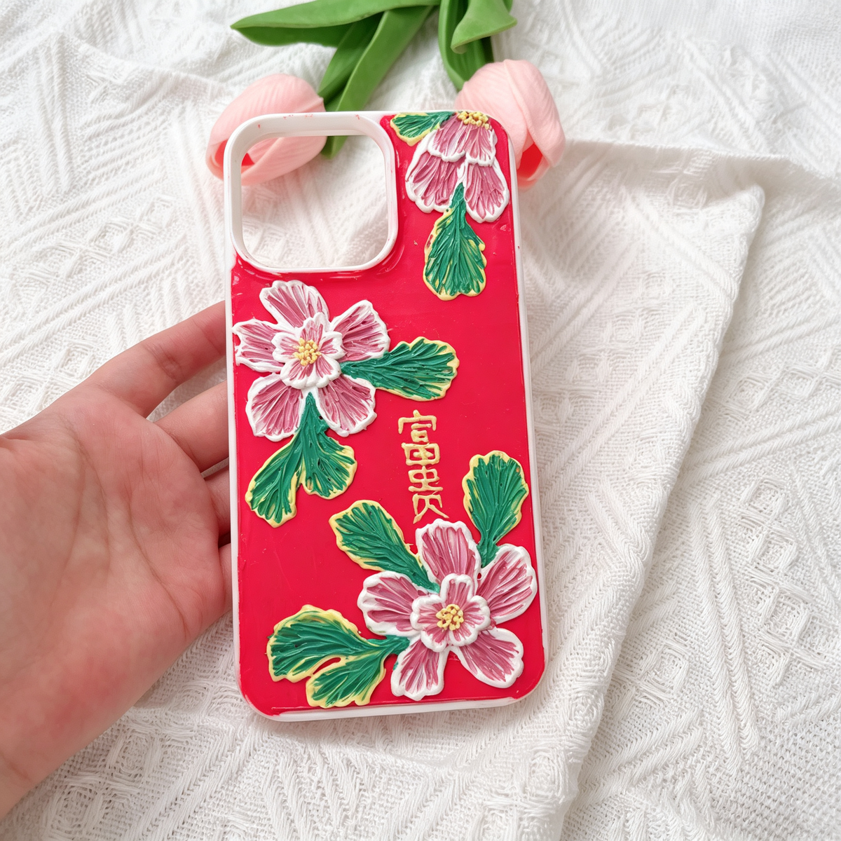 Flower-''Rich'' decoden phone case