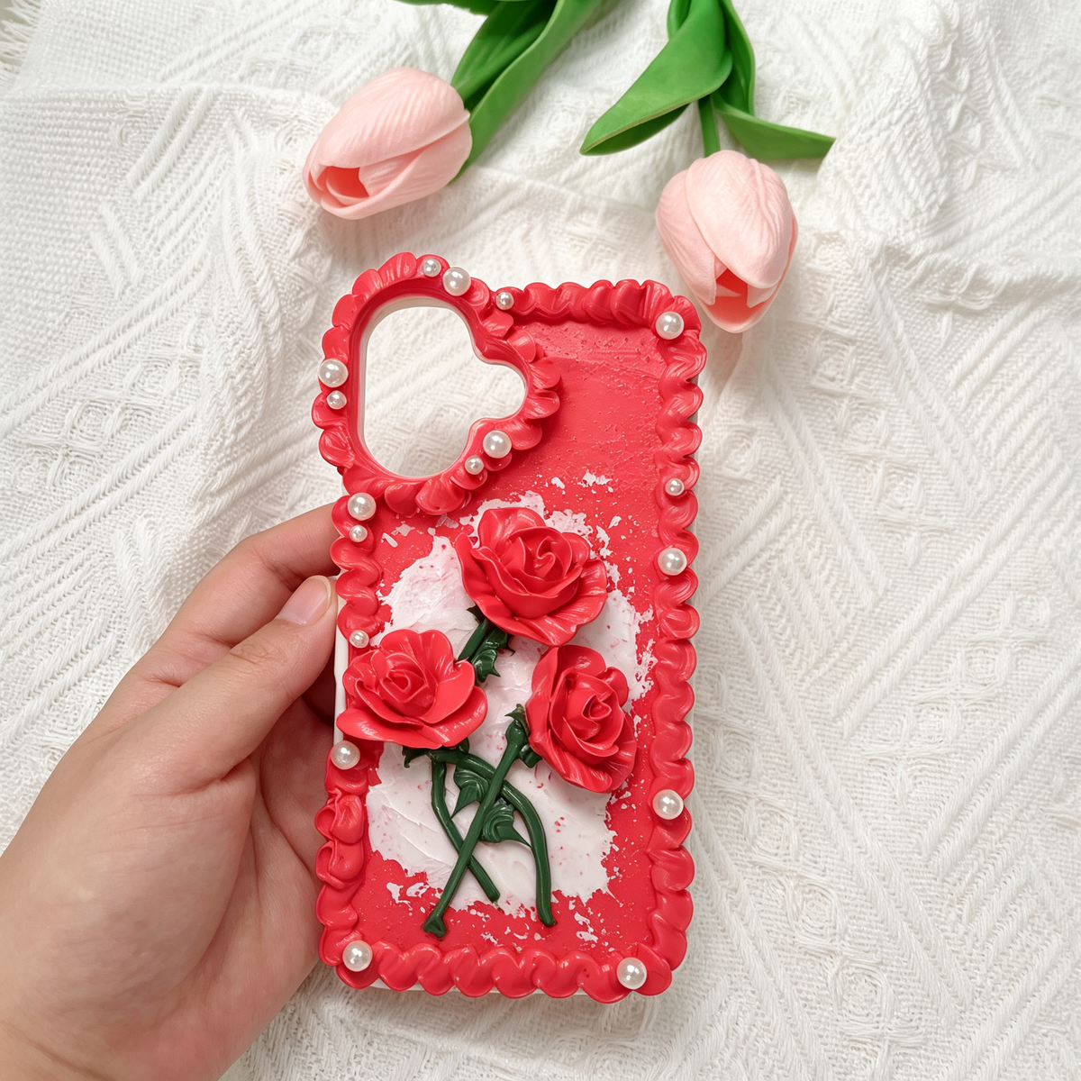Flower-Rose decoden Phone case