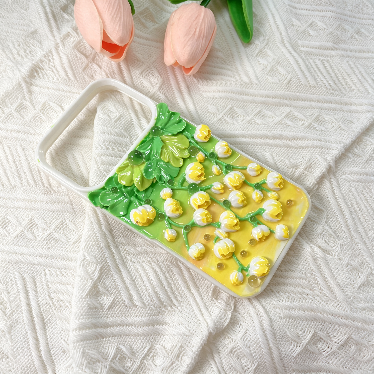 Flower - lily of the valley decoden phone case