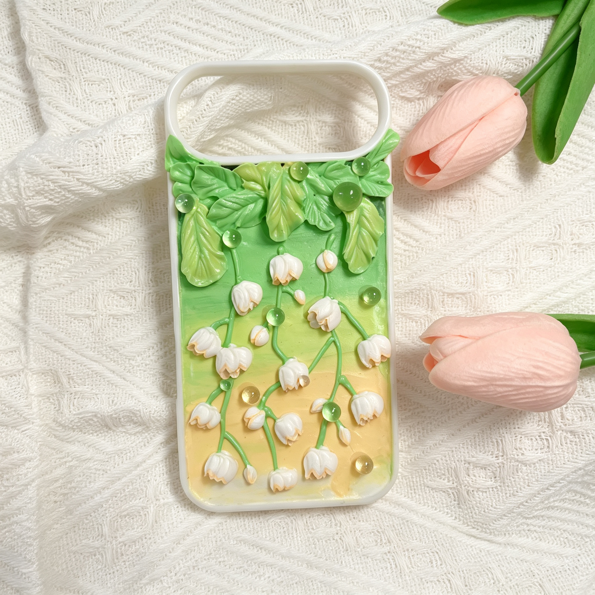 Flower - lily of the valley decoden phone case