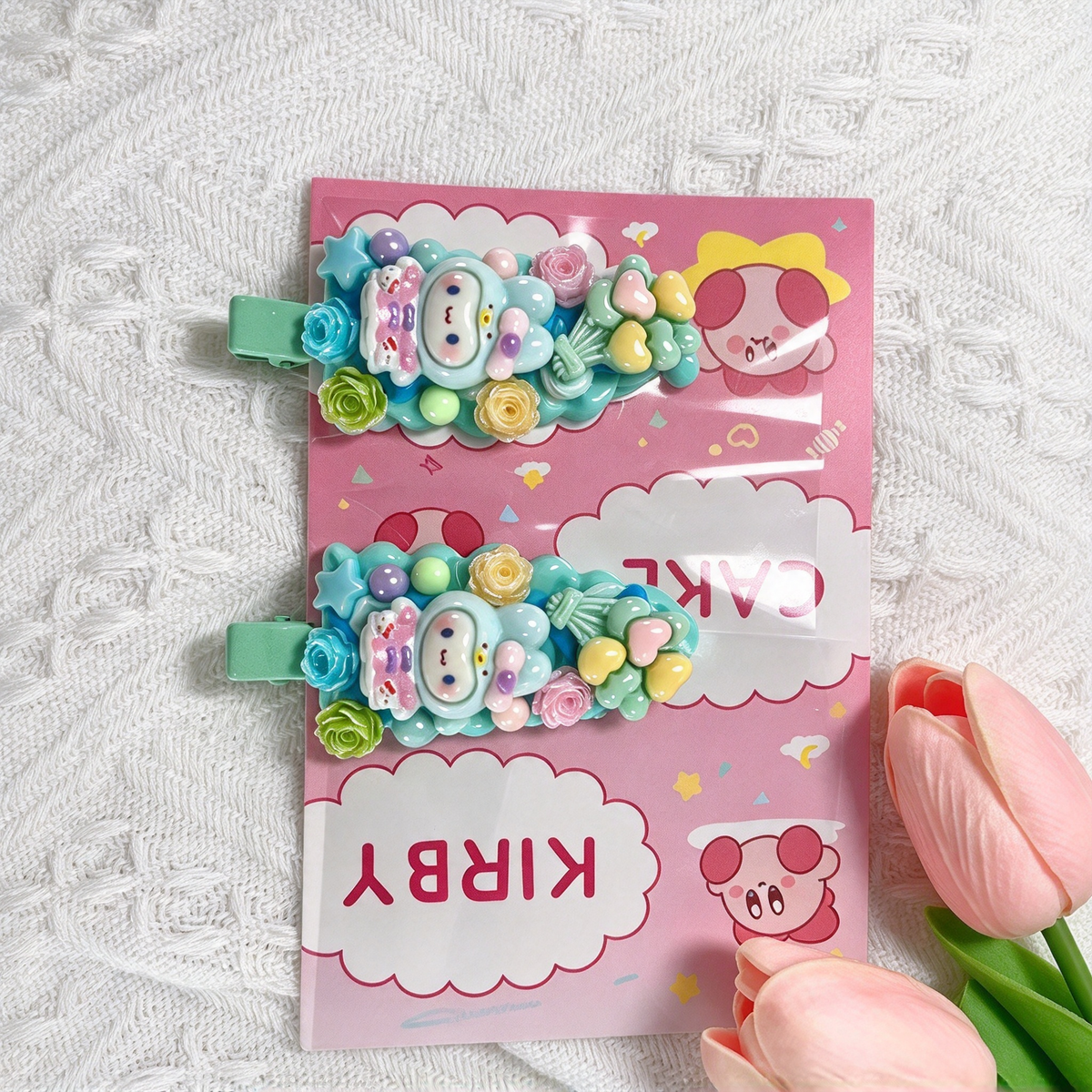My Melody Decoden Barrettes Set