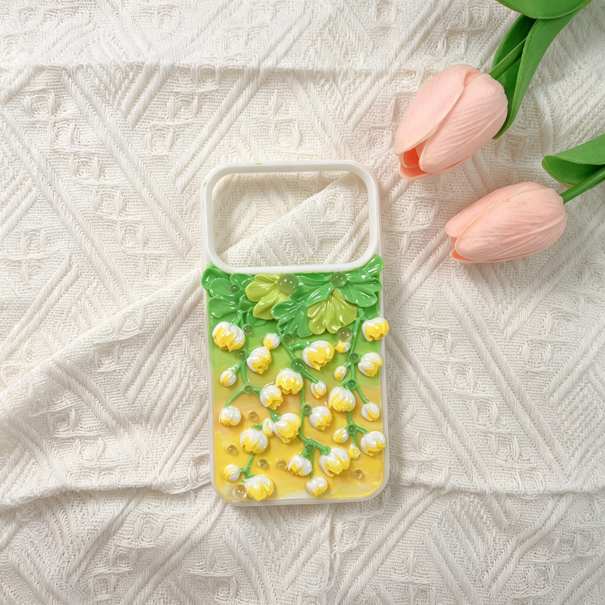 Flower - lily of the valley decoden phone case