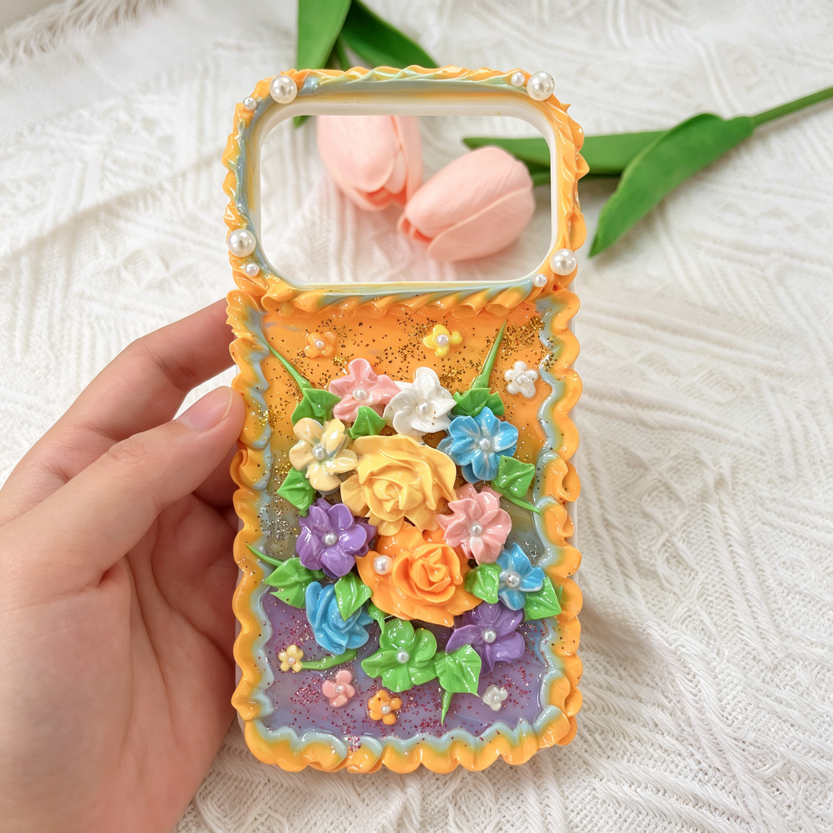 Flower-Colorful bouquet decoden phone case